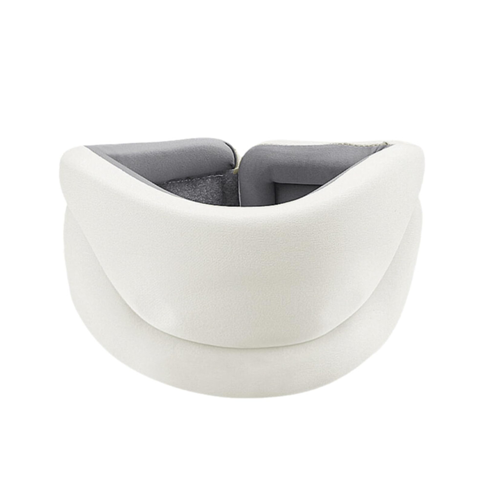 Beige Adjustable Cervical Support Relieves Pain And Pressure In The Spine, Nylon