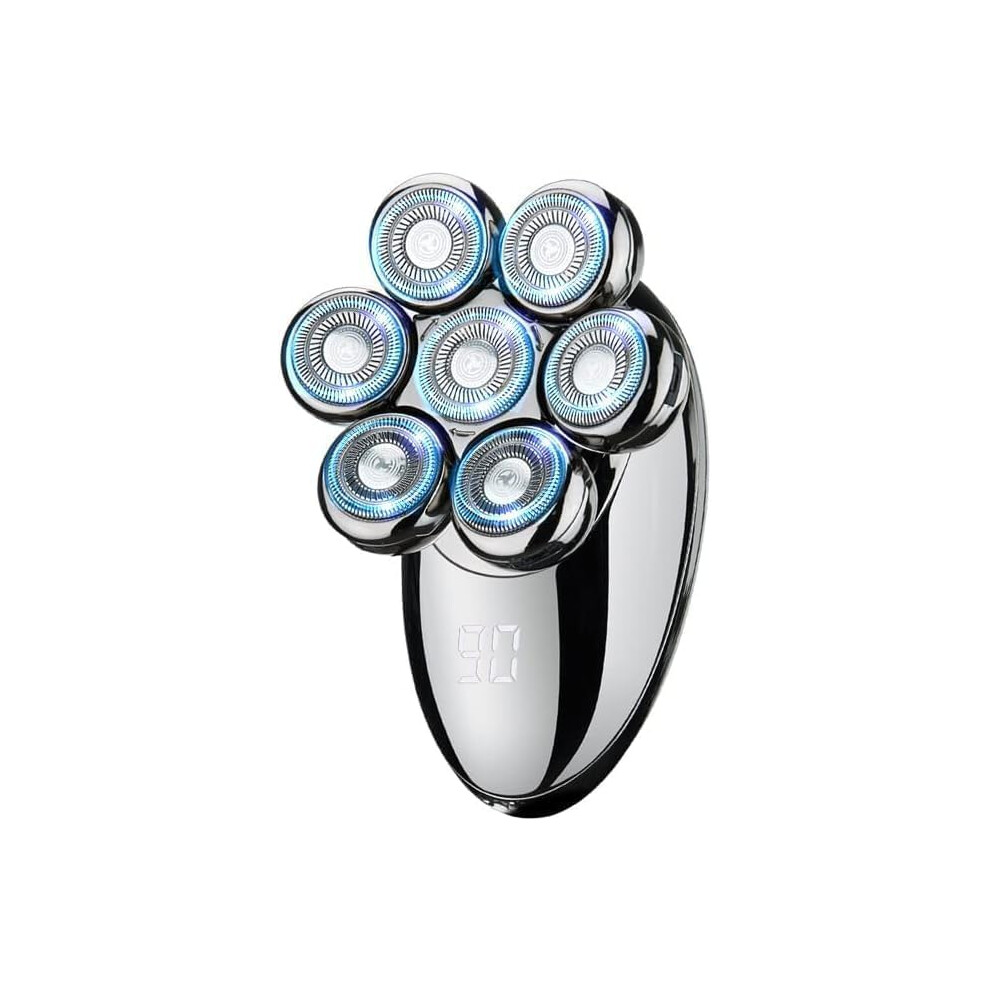 Head Shaver for Bald Men with Detachable Blades, Waterproof Easy Clean Electric Razor