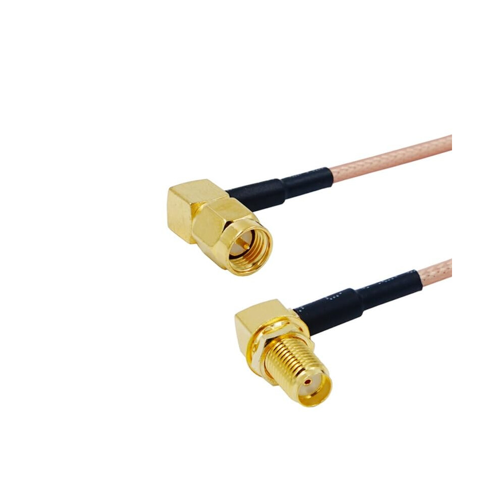 Sma Male 90 To Female Nut Rg316 Coaxial Extension Cable 100Cm For Wireless Modems 9119770553461