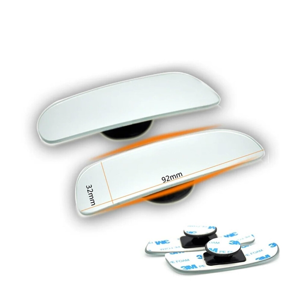 Blind Spot Mirror 360 Adjustable Frameless Car Side Mirror Accessory For Safe Parking And Driving 9323874711782