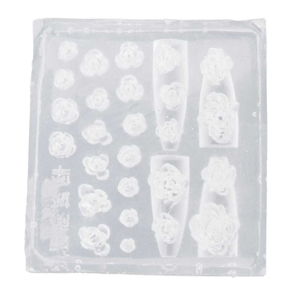 Delicate Nail Decors Moulds Silicone Nail Tools Nail-Style 1