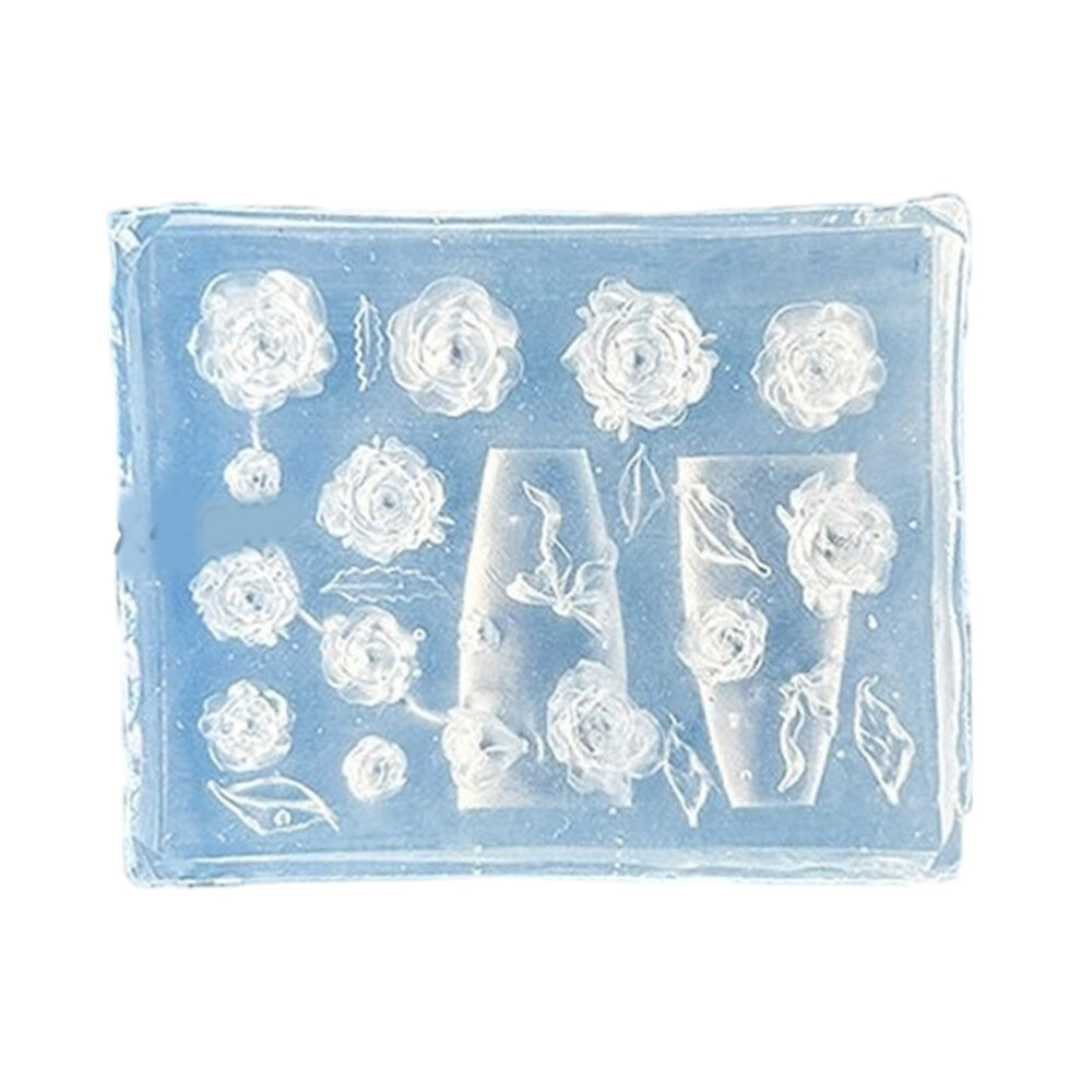 Silicone Crafting Mold Unique Nail Accent Moulds Nail-Style 16