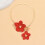 Adjustable Flower Foot Jewelry Versatile Styling for Daily-Blue 5
