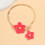 Adjustable Flower Foot Jewelry Versatile Styling for Daily-Blue 6
