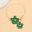 Adjustable Flower Foot Jewelry Versatile Styling for Daily-Blue 7