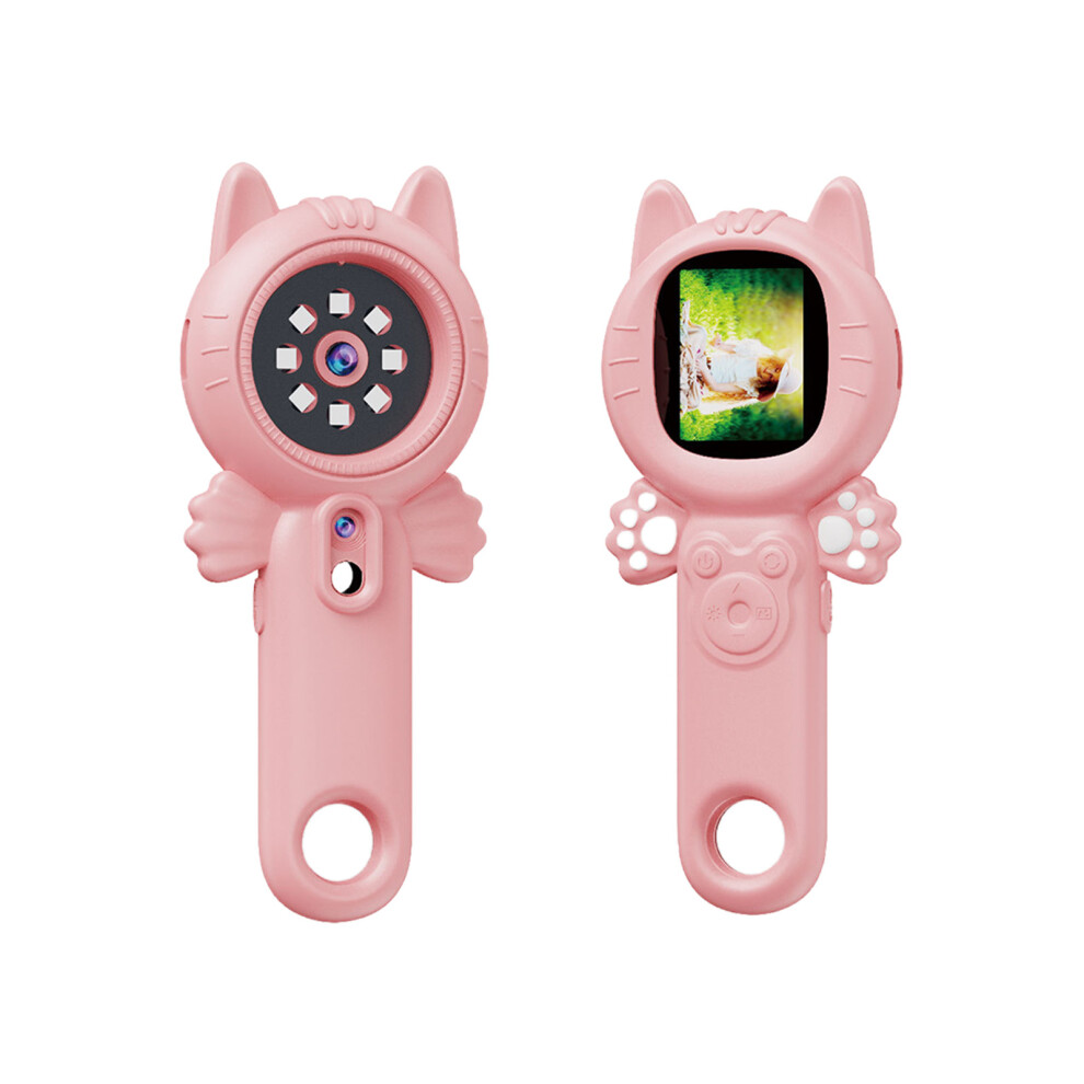 Handheld Educational Microscope For Toddlers Featuring- Pink 7696001136911