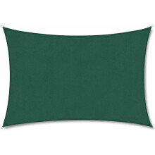 Shade Artisan, verbeterde versie zonneschermdoek, ademend, ideaal voor in de achtertuin (donkergroen, 2x3m)