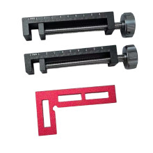 Multiple Surfaces G Clamp Aluminum Alloy Clamping-3piece set