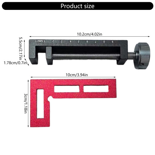 Multiple Surfaces G Clamp Aluminum Alloy Clamping-3piece set 2