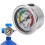 Double Measurement System Shockproof Liquid Filled Manometer for 6