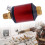 Profession Air Compressor Filter Tool Protects Sprayer-Wine red 5