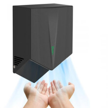 Commercial Hand Dryer Speed Automatic Wall Mounted Heavy Duty Electric for Office Restaurant Mall Black