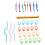 8-teiliges austauschbares Rundstricknadel-Set, 7