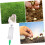 Handheld Seed Spreader with Adjustable Dial for Easy Lawn and Garden Planting 5