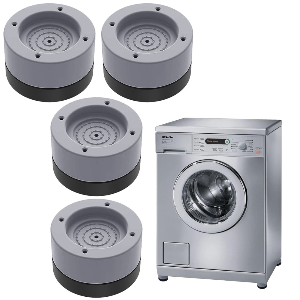 Anti Vibration Pads For Washer Dryer, Furniture Legs Inserts Shock Absorbing, Heavy Duty Appliances Support, Noise Cancelling Easy Installation 9454554045634