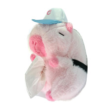 Auto-Tissue-Box-Abdeckung, Cartoon-Plüsch-Papierhalter,-Rosa 2