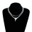 Versatile Stacking Necklace Natural Stones-Color powder 6