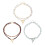 Versatile Stacking Necklace Natural Stones-Color powder 2