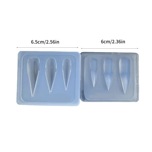 Nail Stamping Templates Dragon Claw Shape Nail Carving Mold for 2