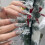Nail Stamping Templates Dragon Claw Shape Nail Carving Mold for 5