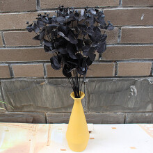 DIY květinová kytice s vysokou citlivostí, nastavitelné umělé eukalyptové stonky, hedvábný materiál, listy, železný drát, stonek,