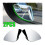 360 Degree Blind Spot Mirror with Adjustable Wide Angle View, Frameless Design for Safe Parking  Square 3