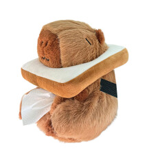 Kreativer Capybara-Taschentuchbox-Abdeckung,-braun 1