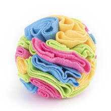 Boule à renifler arc-en-ciel et jouet de-Couleurs bonbons 15cm