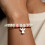 Shimmering Silver Crosses-Colorful bead bracel Angel diamonds 5