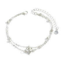 Comfortable Wear Adjustable Alloy Anklet for Women-2903