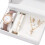 Elegant Present Set Practical Watch with Alloy-Pink pearl 1