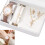 Elegant Present Set Practical Watch with Alloy-Pink pearl 3