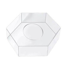 Alternatieve vorm taartopbergrek acryl taartstandaard set voor-3