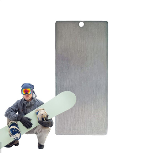 Snowboard Wax Scraper  Stainless Steel Tool for Ski Equipment Maintenance