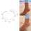 Multipurpose Double Layer Women's Anklet Alloy With-2900 3