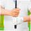 2 pieces golf grip handle for golf swing hand grip black rubber 5
