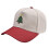 Color Block Baseball Cap Embroidery Christmas Tree Hat for-Red 1
