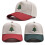 Color Block Baseball Cap Embroidery Christmas Tree Hat for-Red 6