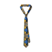 Vintage Oil Painting Print Necktie Classical Stylish Designs-1