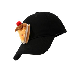 Fashion Hamburger Design Breathable Cotton Baseball Cap-5