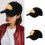 Unique Hamburger Decors Adjustable Cotton Cap Comfortable-4 3