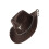 Long-lasting PU Elegant Hat Adjustable Strap-Coffee color 1