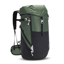 Wasserdichter Rucksack zum Wandern, leichtes und strapazierfähiges Oxford-Gewebe, 50 Liter großes Fassungsvermögen mit mehreren Fächern,