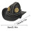Denims And Studs Embellished Gothic Style Top Hat Hair-brown 6