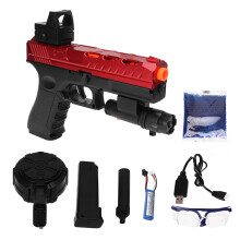 Pistola de brinquedo com coronha dobrável em 90 graus, lançadora de dardos de espuma da série Pro para jogabilidade personalizável, segura e