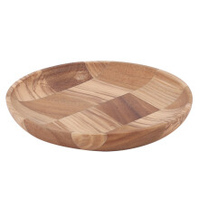 Bols de présentation professionnels, accessoires de table en bois durable qui conservent leur texture naturelle, adaptés à toutes les occasions de