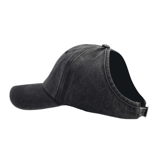 Adjustable Breathable Sun Gear Cotton Fabric for-Wash black