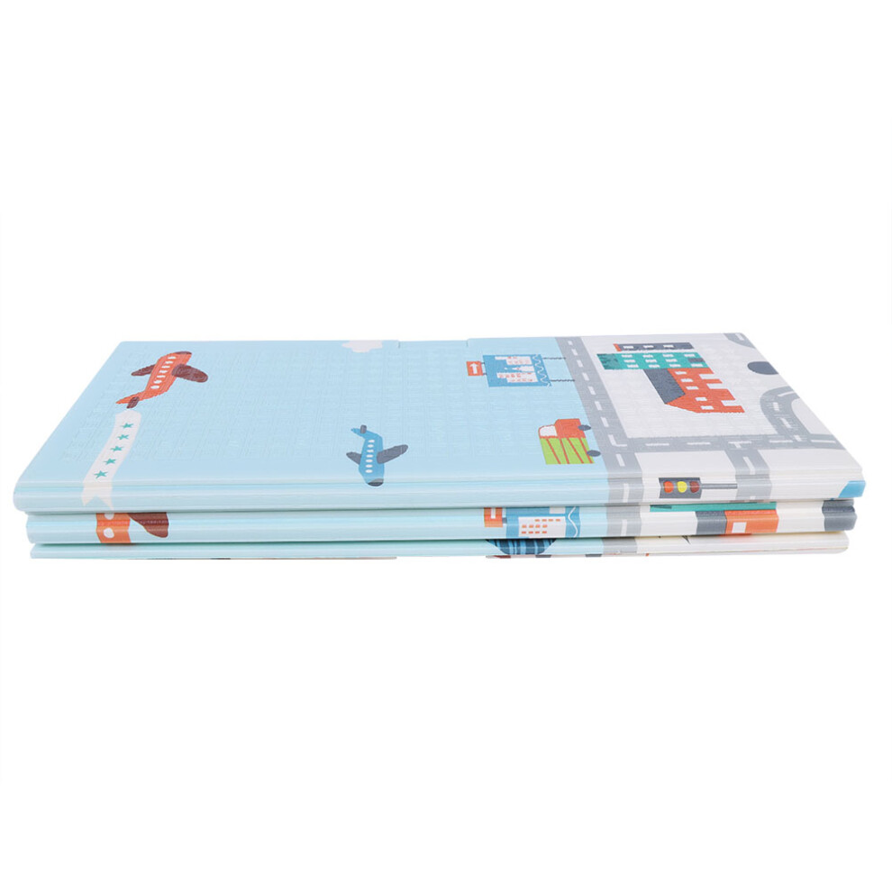Foldable Extra Large Playmats, Reversible Baby Playmat, Offering Ample Space For Fun & Exploration