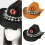Vintage Gothicism Styles Hat Rivets Embellished Hat-Black 2