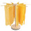 Pasta Dryer Stand with 9 Removable Arms, Rotating Base, Foldable 1
